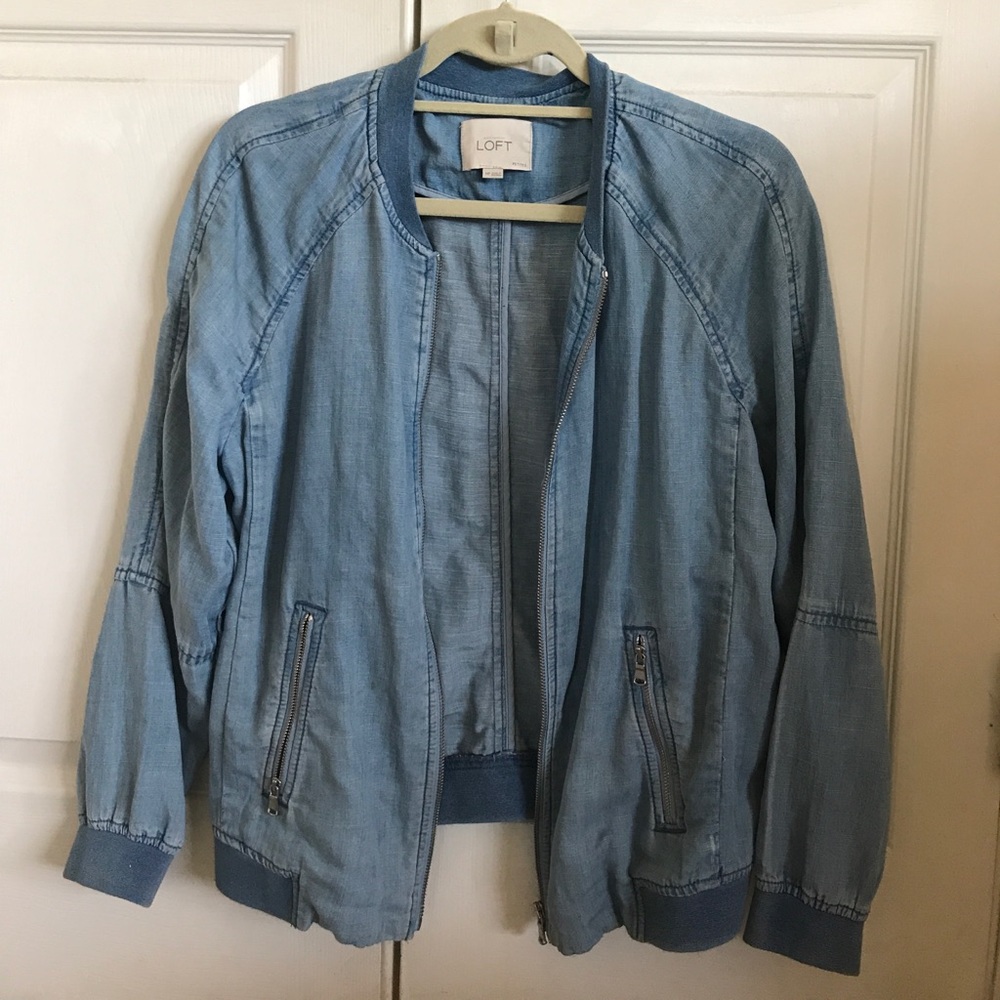 Light denim jacket